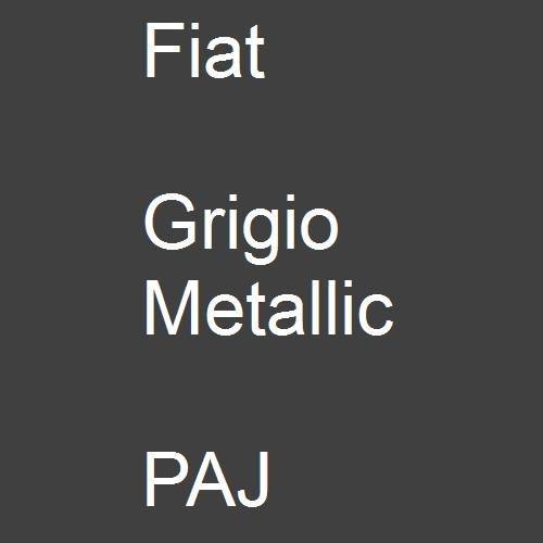 Fiat, Grigio Metallic, PAJ.